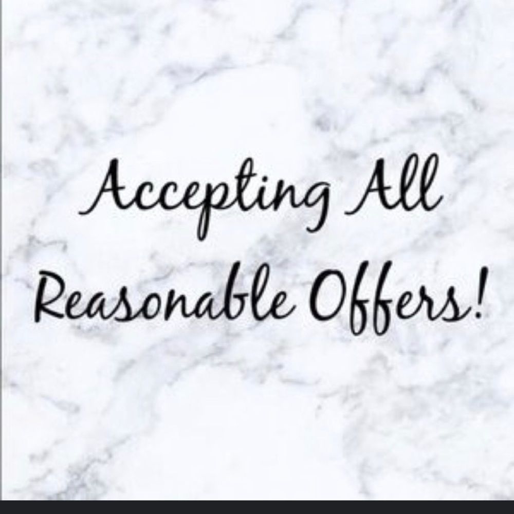 Accepting all Offers!! Reasonable